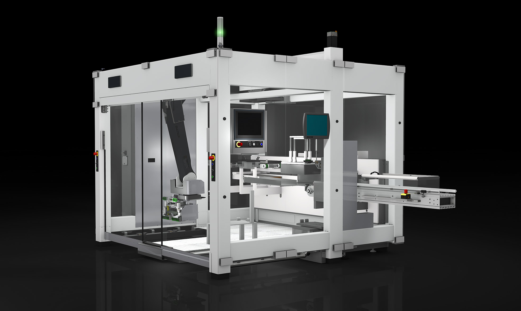 Robotic Tray Depalletizer