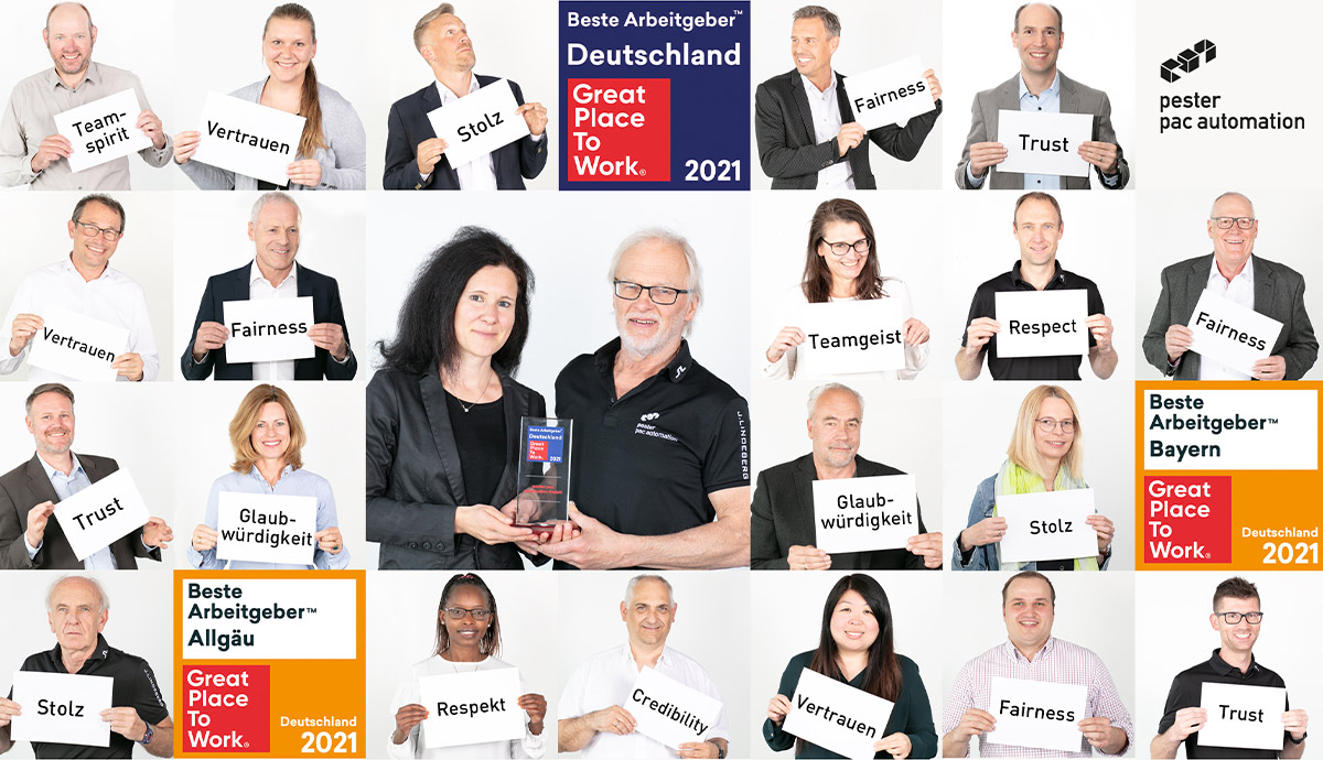 pester pac automation zählt erneut zu den Top 100 besten Arbeitgebern in Deutschland